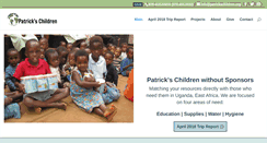 Desktop Screenshot of patrickschildren.org